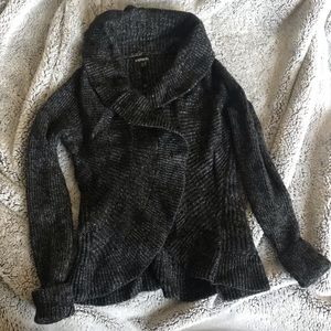 Black Express cardigan